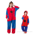 Spiderman Design Pijama de flanela macia